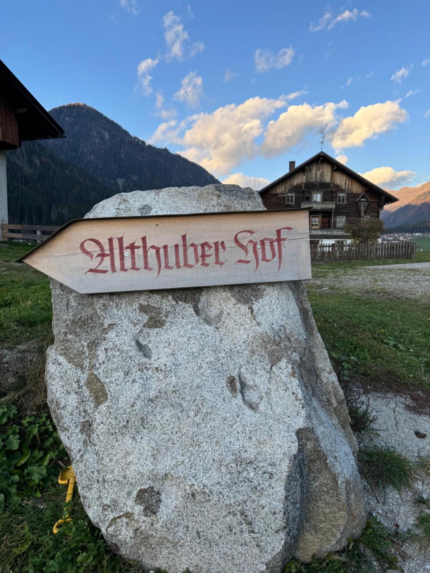 Althuberhof Apartment Planca di Sopra Exterior photo